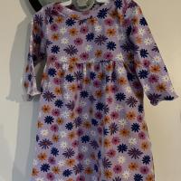 robe litchi fleurs violettes