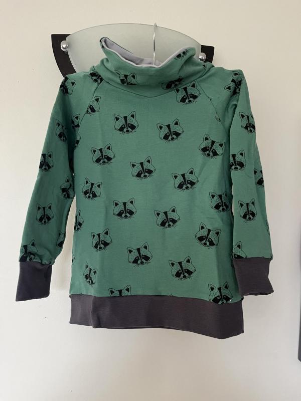 sweat enfant raton vert