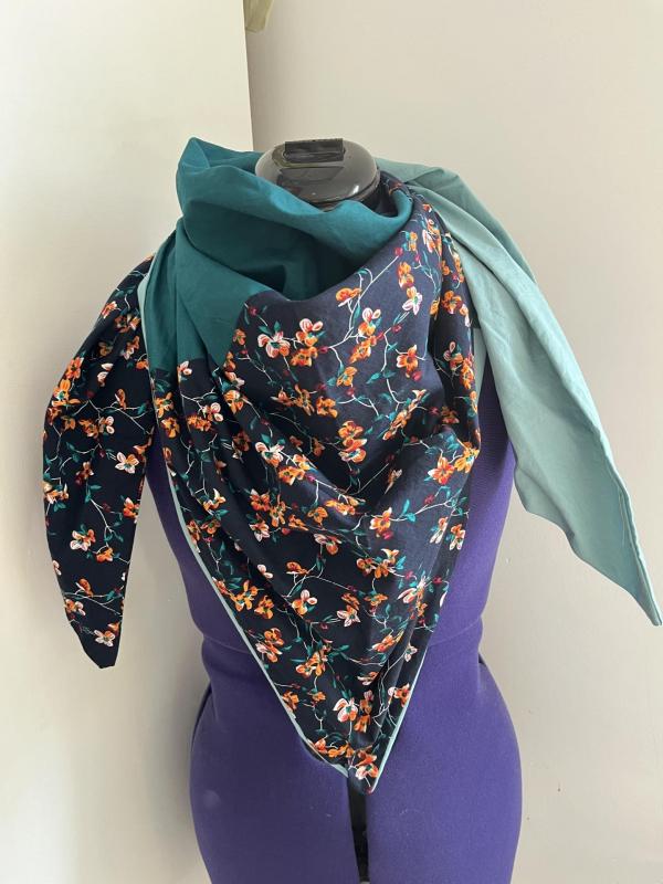 foulard t2 bleu