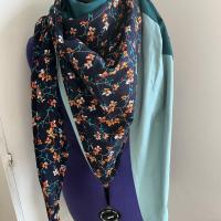 foulard t3 bleu